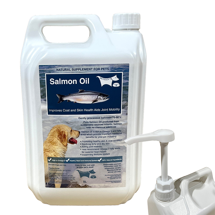 5L Salmon Oil with Pump